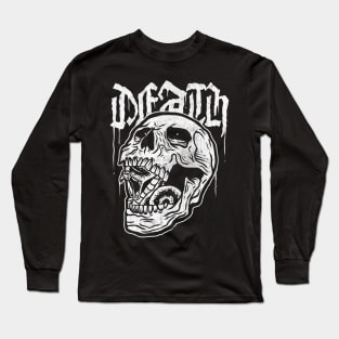 skull and snake Long Sleeve T-Shirt